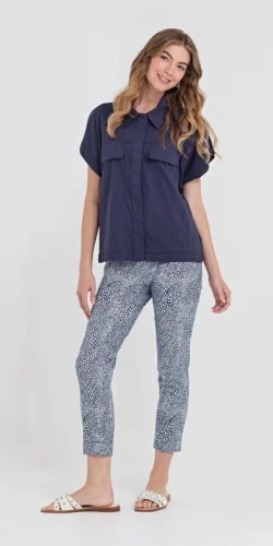 Verge Acrobat Niko Jacket in Denim Marie