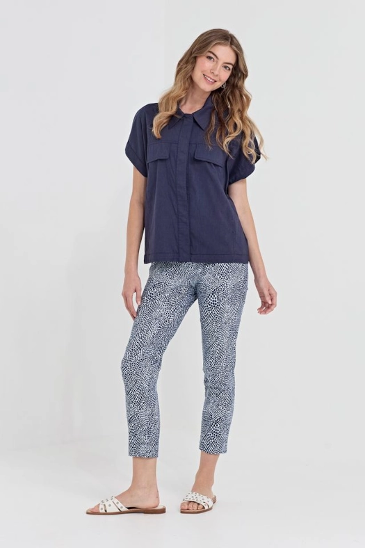 Verge Acrobat Niko Jacket in Denim Marie
