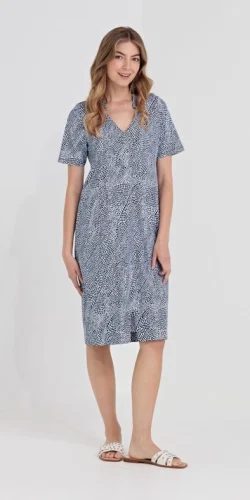 Verge Acrobat Dot Dress