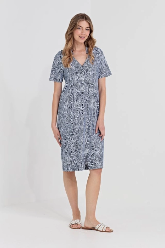 Verge Acrobat Dot Dress