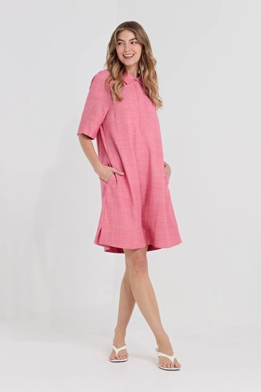 Verge Avery Dress in pink