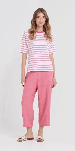 Verge Goodluck Top in sorbet stripe